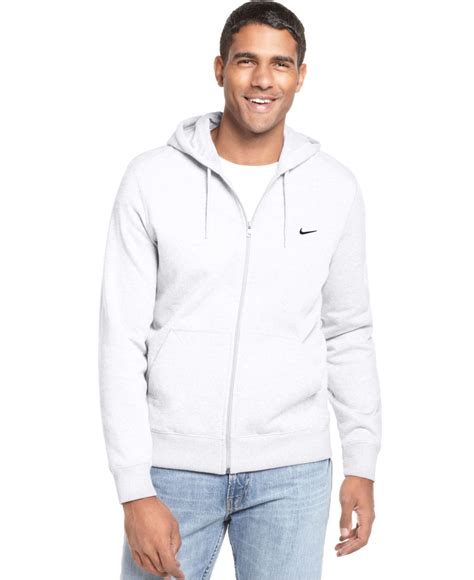 nike air zip hoodie weiß|nike full zip up hoodie.